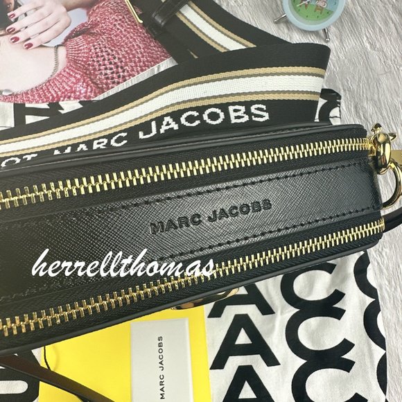 Marc Jacobs The Mixed Media Snapshot Crossbody Bag - Picture 4 of 12